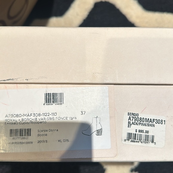 Sergio Rossi Scarpe Donna gray Suede boots - Picture 9 of 9